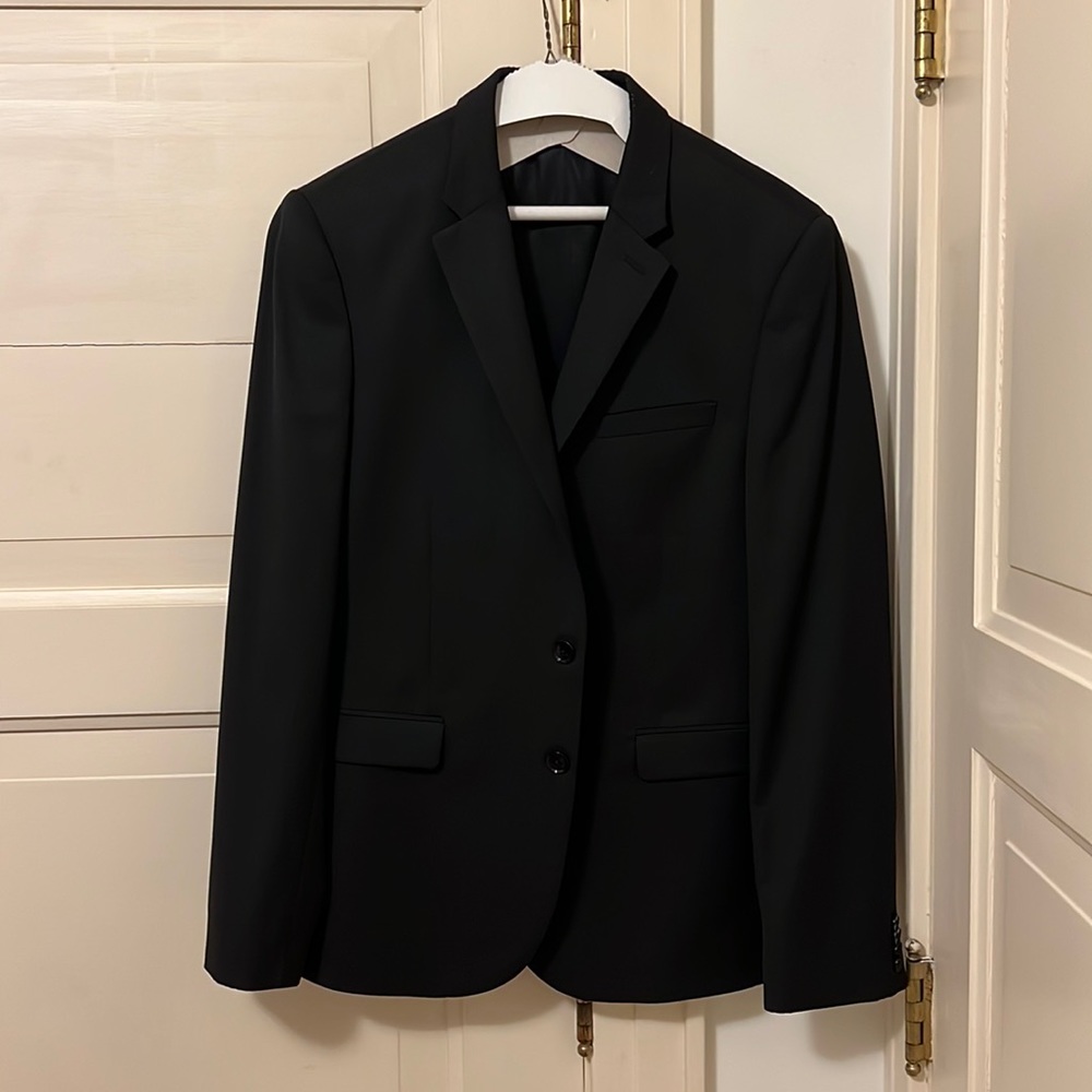 Express 40R Black Suit Coat Excellent Condition
